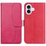 Mobigear S Line iPhone 17 Hülle Klapphülle Geldbörse - Rot