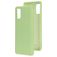 Mobiparts Samsung Galaxy A41 Silikon Hülle Backcover - Pistache Green