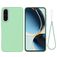 Mobigear Rubber Touch Samsung Galaxy A37 Silikon Hülle Backcover - Grün