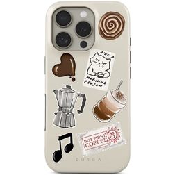 Burga Tough iPhone 16 Pro Hülle Hardcase Backcover Stoßfest - Oat Milk Please