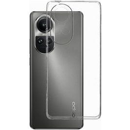 Mobiparts Classic Durchsichtig OPPO Reno 10 Pro Hülle Flexibles TPU Backcover - Transparent