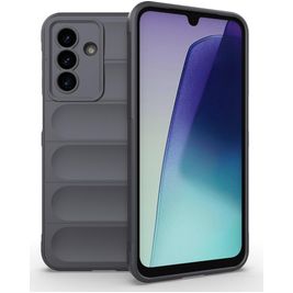 Mobigear Bumpy Samsung Galaxy A17 Hülle Flexibles TPU Backcover - Grau