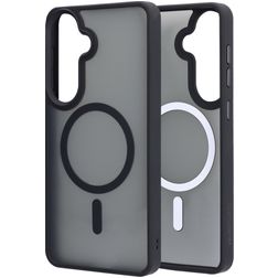 Mobiparts Hardcover Samsung Galaxy S26 Plus MagSafe Hardcase Backcover - Satin Black