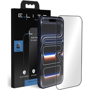 Elite iPhone 17 Pro Panzerglas Gehärtetes Glas Displayschutz - Hüllenfreundlich