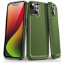 Mobigear Slim Armor iPhone 15 Plus Hülle Hardcase Backcover Stoßfest - Grün