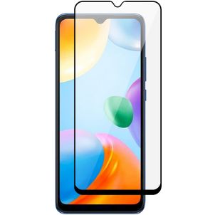 Mobigear Premium Xiaomi Redmi 10C Panzerglas Gehärtetes Glas Displayschutz - Hüllenfreundlich - Schwarz