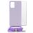 Mobilize Lanyard Gelly Samsung Galaxy A32 5G TPU (flexibel) Handykette - Pastel Purple