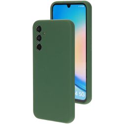 Mobiparts Samsung Galaxy A34 Silikon Hülle Backcover - Forest Green
