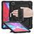 Mobigear SureGrip Xtreme iPad Air 13 Zoll (2025) Hülle Kunststoff,Silikon Backcover + Stifthalter + Schulterträger + Ständer - Schwarz