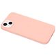 Mobigear Colors iPhone 14 Hülle Flexibles TPU Backcover - Pastellrosa