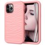 Mobigear Wave iPhone 12 Pro Max Hülle Hardcase Backcover Stoßfest - Pink