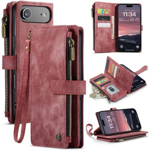 CaseMe C30 iPhone Air Hülle Klapphülle Geldbörse - Rot