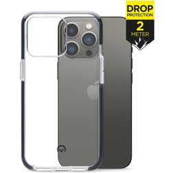 Mobilize Shatterproof iPhone 13 Pro Hülle Hardcase Backcover Stoßfest - Transparent / Schwarz