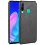 Mobigear Croco Huawei P40 Lite E Hülle Hardcase Backcover - Schwarz