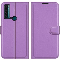 Mobigear Classic TCL 20 SE Hülle Klapphülle Geldbörse - Lila