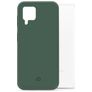 Mobilize Rubber Gelly Samsung Galaxy A22 4G Hülle Flexibles TPU Backcover - Matt Green