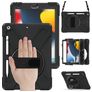 Mobigear SureGrip XGuard iPad 8 (2020) Hülle Kunststoff,Silikon Backcover + Stifthalter + Schulterträger + Ständer - Schwarz