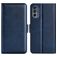 Mobigear Slim Magnet Motorola Moto G62 Hülle Klapphülle Geldbörse - Blau