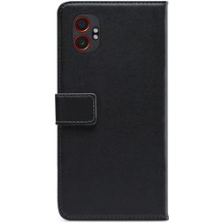 Mobilize Classic Gelly Samsung Galaxy Xcover 7 Pro Hülle Klapphülle Geldbörse - Schwarz