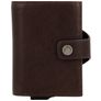 Valenta Card Case Plus Kartenetui - 8 Karten - Chocolate