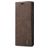 CaseMe 013 Samsung Galaxy A71 Klapphülle Portemonnaie - Braun