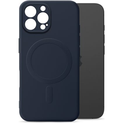 My Style Protective Flex iPhone 16 Pro Max MagSafe Hülle Flexibles TPU Backcover - Marineblau