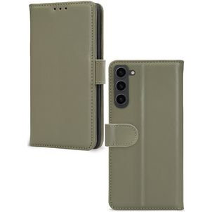 Mobilize Premium Gelly Wallet Samsung Galaxy S23 Hülle Klapphülle Geldbörse - Grün