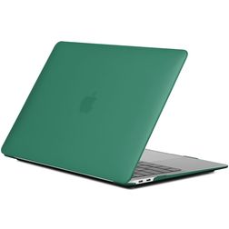 Mobigear Matte MacBook Pro 13 Zoll (2016-2023) Hardcase Hülle MacBook Case - Midnight Green - Model A1706 / A1708 / A1989 / A2159 / A2289 / A2251 / A2338