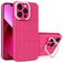 Mobigear Cube iPhone 14 Plus Hülle Hardcase Backcover mit Ständer - Magenta
