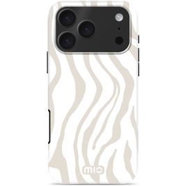 MIO iPhone 17 Pro Max MagSafe Hülle Hardcase Backcover - Sandy Zebra