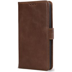Mobilize Wallet Samsung Galaxy S25 FE Hülle Echtes Leder Klapphülle Geldbörse - Braun