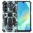 Mobigear Armor Stand Samsung Galaxy A16 Hülle Hardcase Backcover Stoßfest mit Ständer - Grün