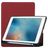 Mobigear Tri-Fold Gel iPad Pro 10.5 Zoll (2017) Hülle TPU,Kunstleder Klapphülle + Stifthalter - Weinrot