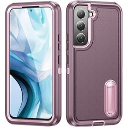 Mobigear Rugged Stand Samsung Galaxy S23 Plus Hülle Hardcase Backcover Stoßfest mit Ständer - Lila