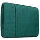Mobigear Denim Zipper Laptop Sleeve 15 - 16 Zoll Laptop Hülle - Grün