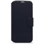Decoded Detachable Wallet iPhone 14 Plus Hülle Echtes Leder Abnehmbare 2in1 Klapphülle Geldbörse - Steel Blue