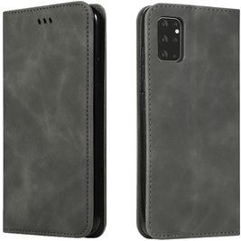 Mobigear Retro Slim Samsung Galaxy S20 Plus Hülle Klapphülle Geldbörse - Schwarz