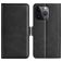 Mobigear Slim Magnet iPhone 15 Pro Max Hülle Klapphülle Geldbörse - Schwarz
