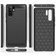 Mobigear Brushed Slim Huawei P30 Pro Hülle Flexibles TPU Backcover - Schwarz