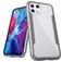 Mobigear Metal Tough iPhone 12 Pro Max Hülle Hardcase Backcover Stoßfest - Transparent / Grau