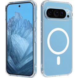 Mobigear Crystal Durchsichtig Google Pixel 9 Pro MagSafe Hülle Hardcase Backcover - Transparent