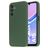 Mobiparts Samsung Galaxy A15 Silikon Hülle Backcover - Forest Green