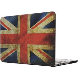 Mobigear Design MacBook Pro 13 Zoll (2012-2015) Hardshell Hülle Laptop Cover MacBook Case - UK Flag - Modell A1425 / A1502