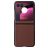 Mobigear Excellent Motorola Razr 40 Ultra Hülle Hardcase Backcover - Braun