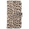 Mobigear Leopard iPhone XS Hülle Klapphülle Geldbörse - Braun