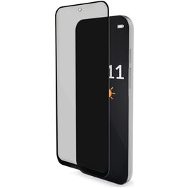 Mobilize Samsung Galaxy A15 Panzerglas Gehärtetes Glas Displayschutz Privacy - Hüllenfreundlich - Schwarz