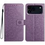 Mobigear Mandala iPhone 18 Pro Max Klapphülle Portemonnaie - Lila