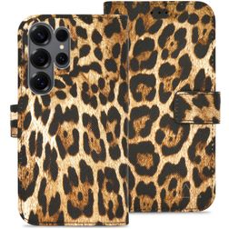My Style Flex Wallet Samsung Galaxy S25 Ultra Hülle Klapphülle Geldbörse - Wild Leopard