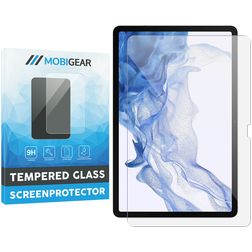 Mobigear Samsung Galaxy Tab S8 Panzerglas Displayschutz - Hüllenfreundlich