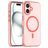 Mobigear Shockproof iPhone 16 Plus MagSafe Hülle Flexibles TPU Backcover - Rot